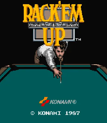 Rack 'em Up screen shot title